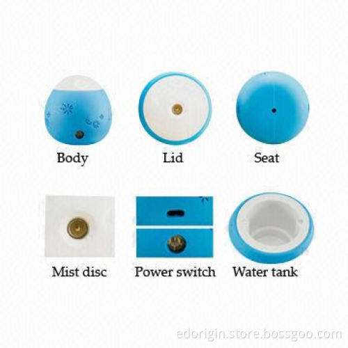 LED Light Humidifier, 2 Hours Auto Shutdown, Multifunction of Humidifying, OEM Orders Welcomed